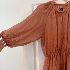 MINKPINK Terracotta Mini Dress